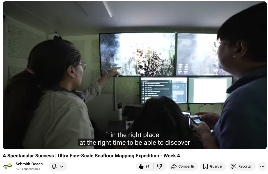 Seafloor mapping expedition